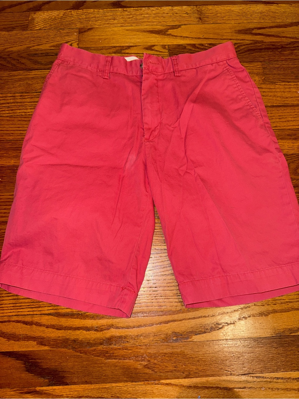Polo by Ralph Lauren Salmon Flat Front Men's Shorts, Size 32